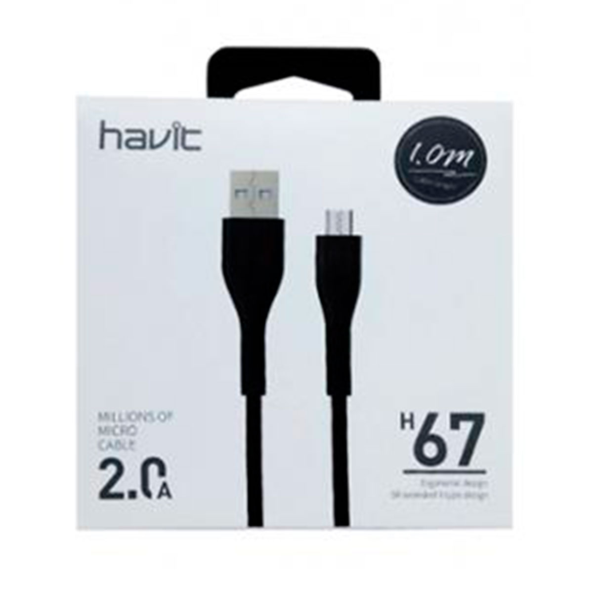 H67M 1M HAVIT                                                        | CABLE H67M NEGRO 2A 1 METRO                                                                                                                                                                                                                     